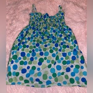 Green & Blue Polka Dress 💚💙